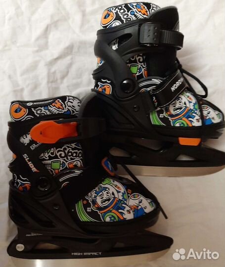 Коньки детские раздвижные nordway