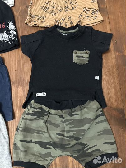Вещи пакетом летние на мальчика 68