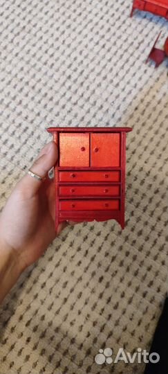 Кукольная деревянная мебель