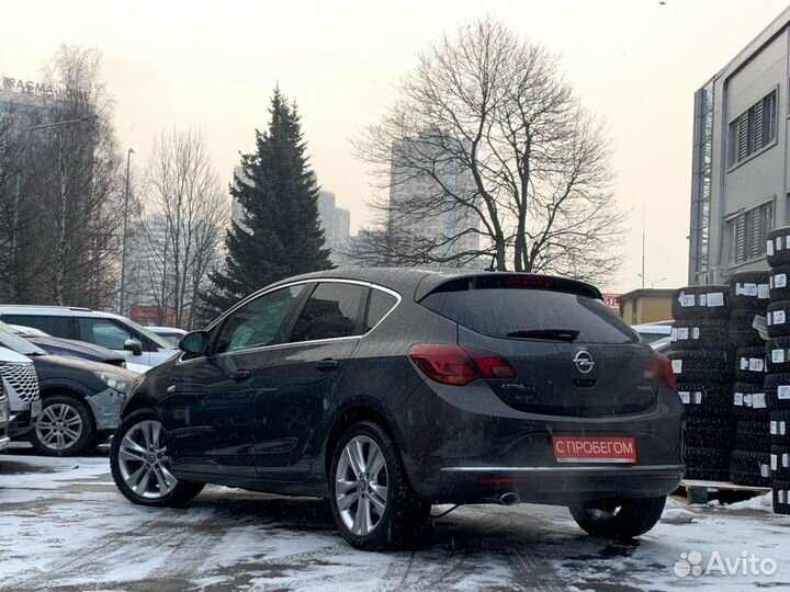 Opel Astra 1.6 AT, 2014, 78 000 км