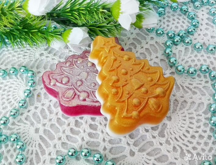 Новогоднее мыло