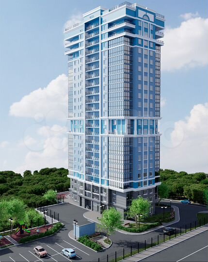 3-к. квартира, 97,7 м², 18/22 эт.