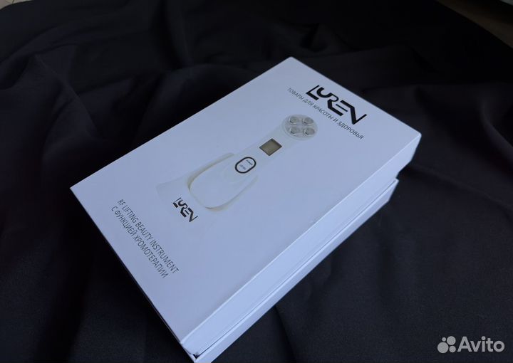 Микротоковый массажер для лица EMS. Luren