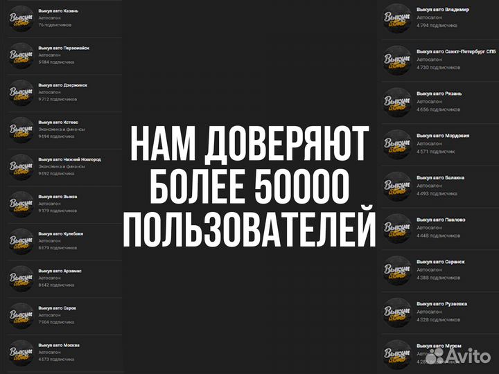 Выкуп авто Владимир