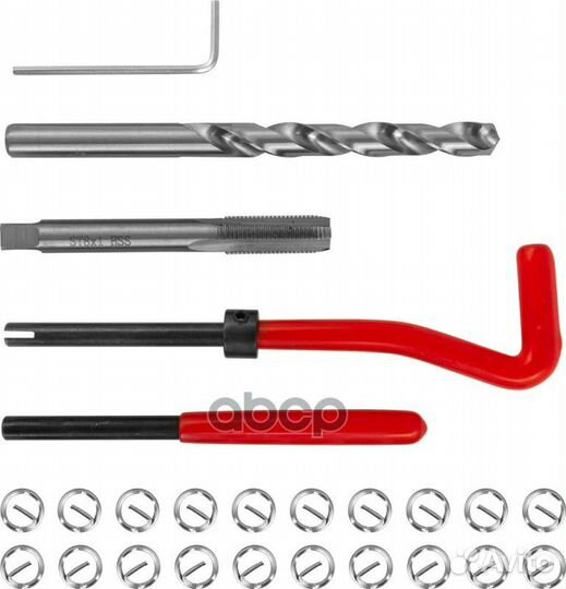 Набор для восстановления резьбы 25 пр: M8 x 1 м