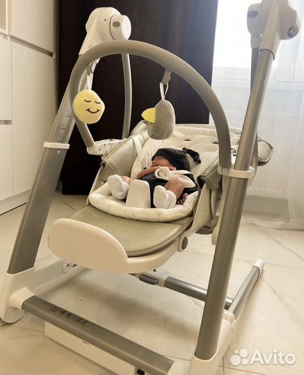 Стульчик качели для кормления 3 в 1