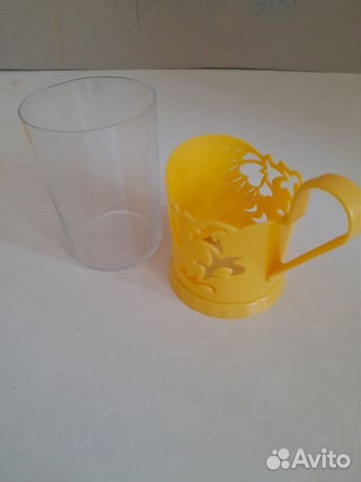 Стакан с подстаканником