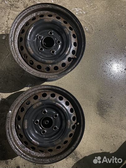 Штампованные диски r15 на honda