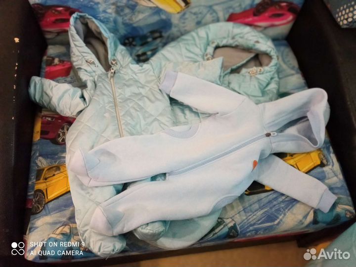 Конверт на выписку для мальчика осень зима