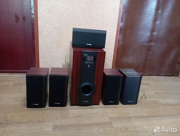 5.1 акустика колонки Defender