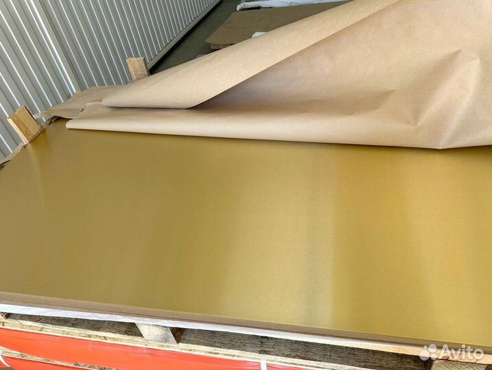 Листы и полосы нитрид титана под золото