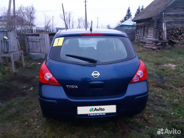 Nissan Tiida 1.6 МТ, 2007, 186 000 км