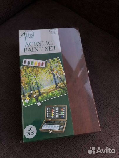 Акриловые краски новые