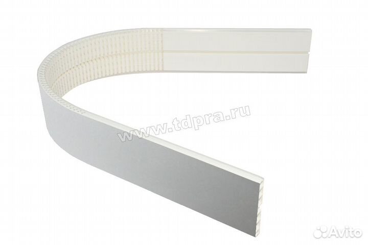 Цоколь пвх арочный универсальный Алюминий (1006*95