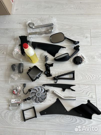 Yamaha yzf r6 запчасти пластик