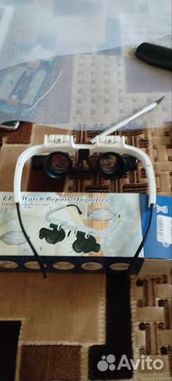 Очки лупа с подсветкой