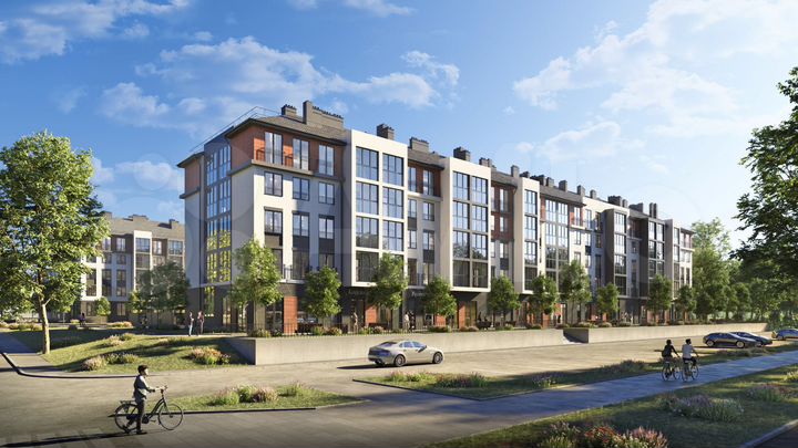 2-к. квартира, 61,5 м², 2/5 эт.