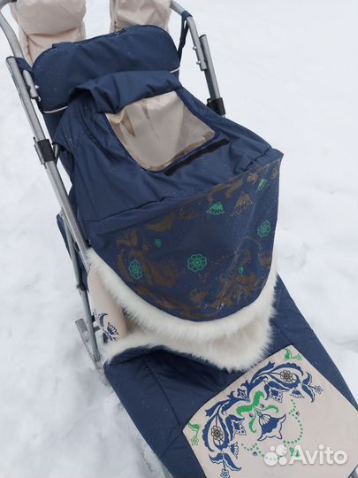 Коляска санки