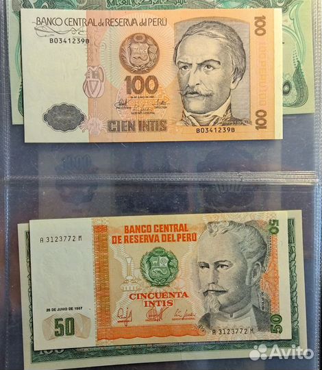 Банкноты UNC