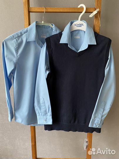 Школьные рубашки Next для мальчика 128