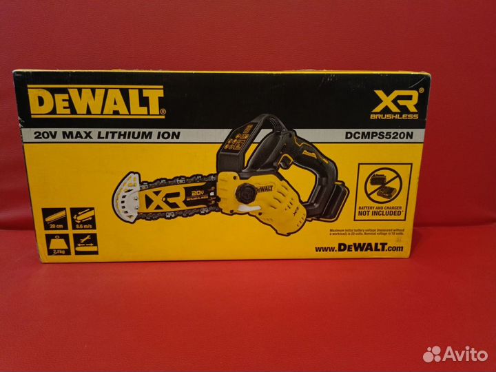 Аккумуляторная цепная пила Dewalt Dcmps 520N