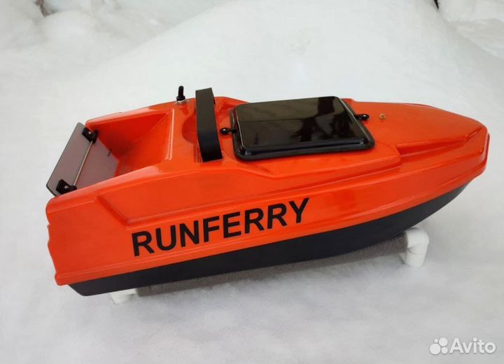 Прикормочный карповый кораблик Runferry Solo Mini