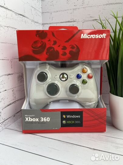 Джойстик xbox 360 проводной Новый Гарантия