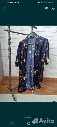 Халатик, атласный