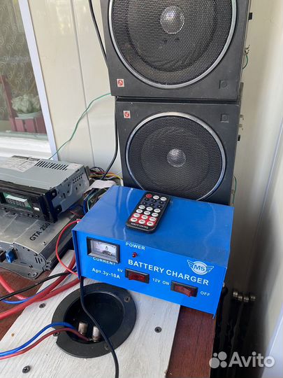 Сабвуфер с колонками