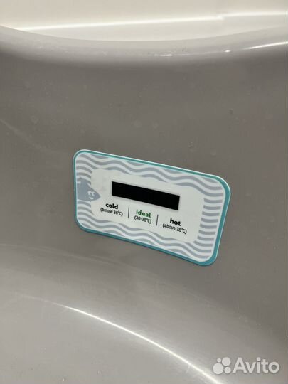 Ванночка для купания с горкой и матрасиком