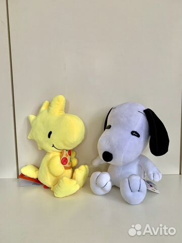 Плюш Снупи/Вудсток/ Snoopy/ Woodstock/ Peanuts