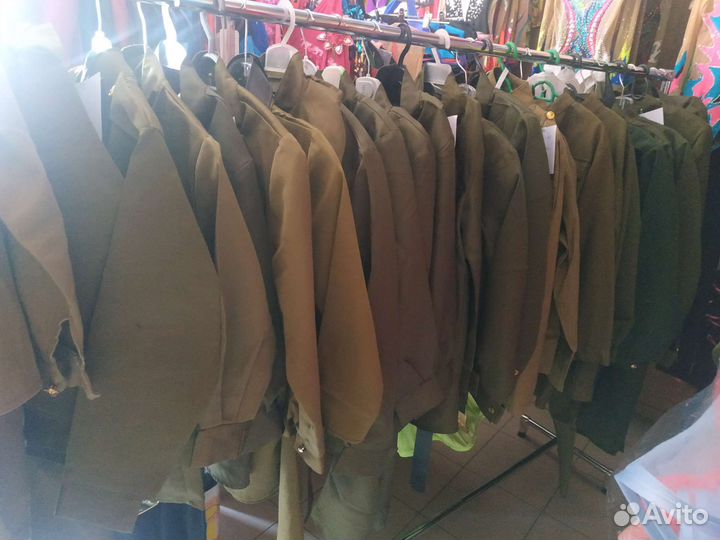 Военные костюмы времён ВОВ