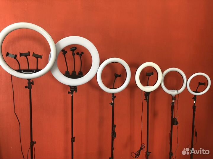 Кольцевая лампа 26 см