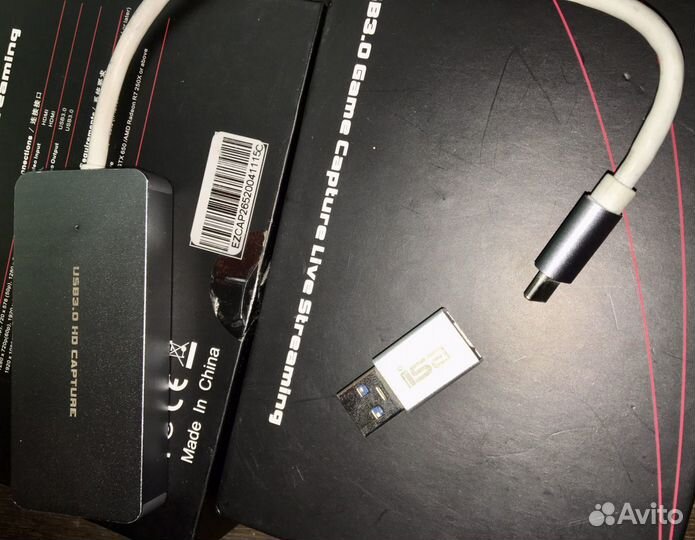 Карта видео захвата Game Capture Live Streaming