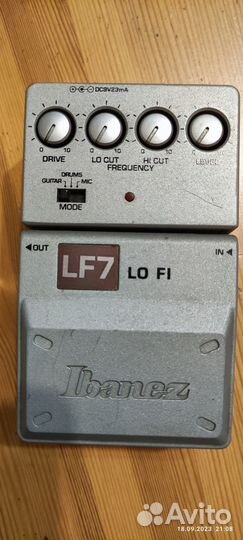 Педаль для гитары, барабанов и микрофона