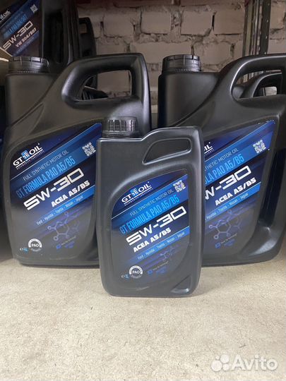 Масло моторное GT OIL formulaPAO SL/CF A5 B5 W-30