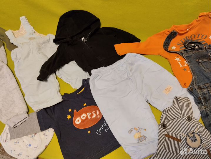 Вещи пакетом от 3 месяцев до 1 года