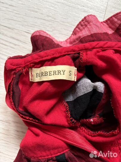 Платье детское burberry рост 74