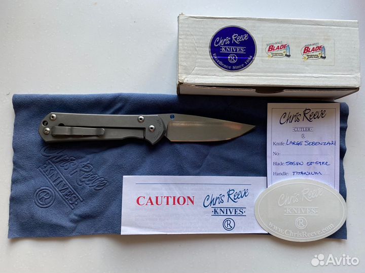 Нож Sebenza large 21 Chris Reeve