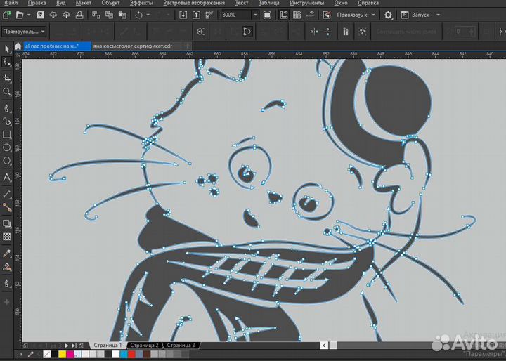 Отрисовка в векторе логотипов, рисунков, схем