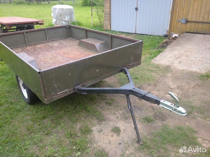 Прицеп к легковому автомобилю самодельный