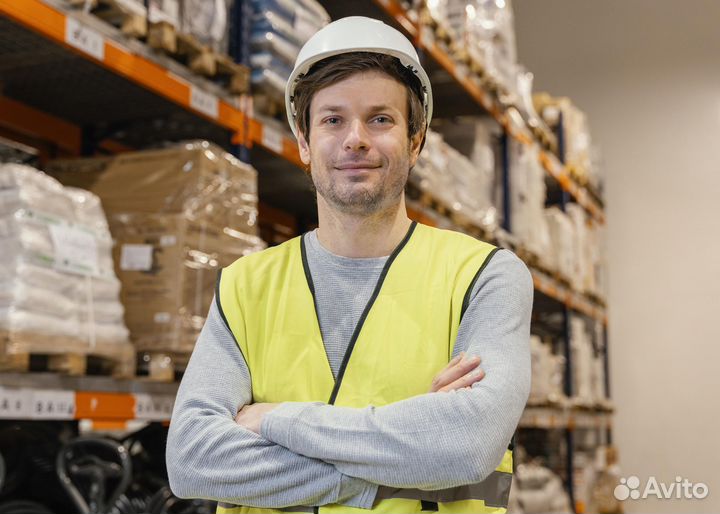 Сотрудник склада вахта 15 смен с питанием