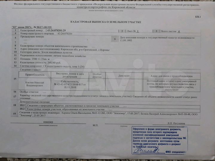 Участок 35 сот. (ИЖС)