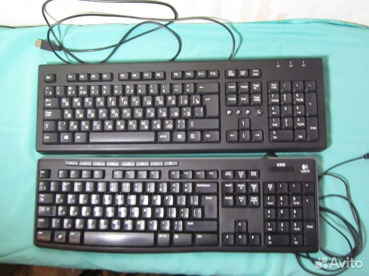 Клавиатура Logitech K200 или HP 1516,хор.состояние