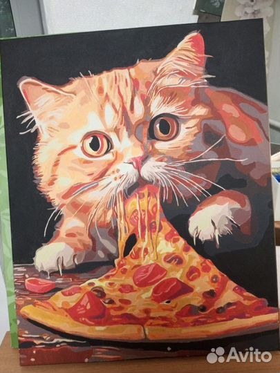 Готовая картина по номерам