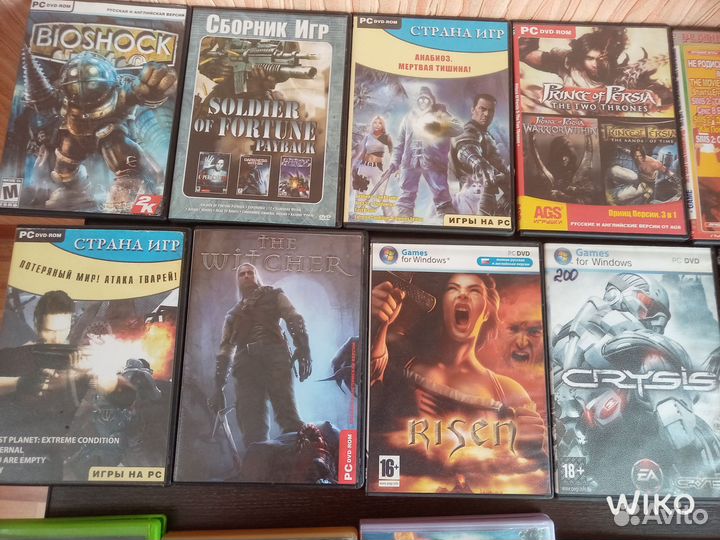 Диски с компьютерными играми