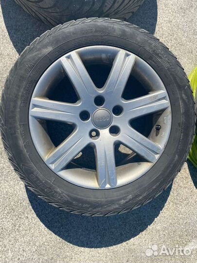 Диски от ауди оригинал вместе с резиной