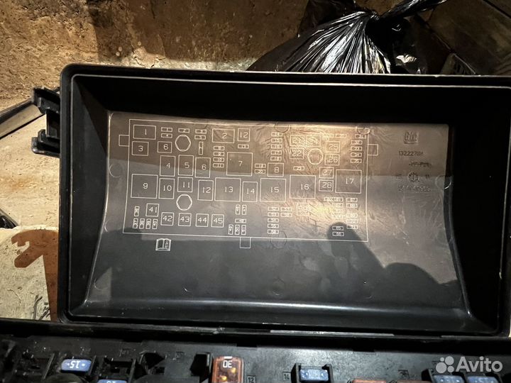 Блок предохранителей опель инсигния