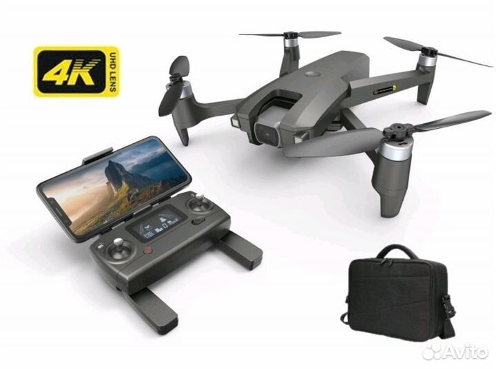 Квадрокоптер MEW4-1 камера 4к FPV GPS с сумкой