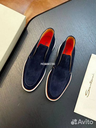 Лоферы Santoni